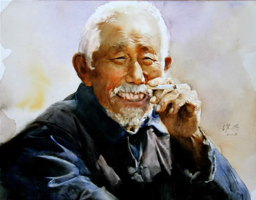 Old man from Hebei