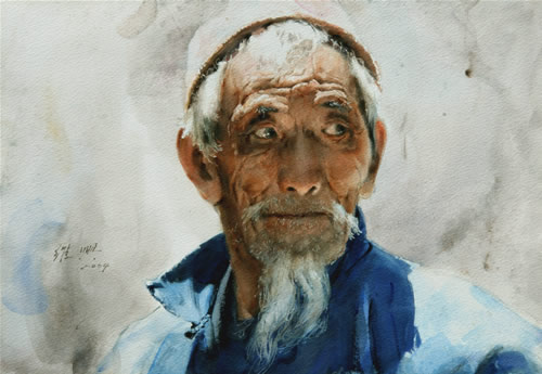 aged man 耄耋老人